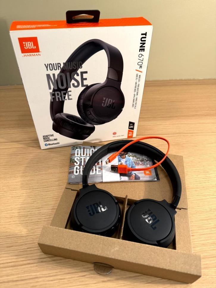 jbl tune 670, Audio, Tv en Foto, Koptelefoons, Zo goed als nieuw, Over oor (circumaural), Overige merken, Draadloos, Bluetooth