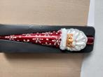 Een kerstboom piek als kerstman,(echt glas)., Diversen, Kerst, Ophalen of Verzenden, Zo goed als nieuw