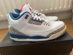 Air Jordan 3 True Blue US 11 EU 45, Kleding | Heren, Schoenen, Blauw, Air Jordan, Ophalen of Verzenden, Zo goed als nieuw