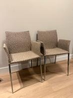 2x Zanotta Roberto Barbieri Lia Armchair, Huis en Inrichting, Gebruikt, Twee, Overige kleuren, Ophalen of Verzenden
