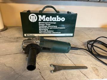 Metabo Haakse Slijper 115mm + Slijpschijven beschikbaar voor biedingen