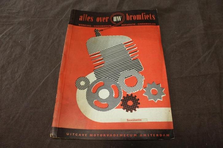 alles over uw bromfiets Saxonette, Fietsen en Brommers, Handleidingen en Instructieboekjes, Gebruikt, Ophalen of Verzenden