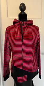 Sessions softshell jasje zwart rood gestreept maat M 40, Maat 38/40 (M), Verzenden, Sessions, Gedragen