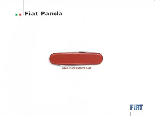 Folder Fiat Panda 2006, Boeken, Auto's | Folders en Tijdschriften, Gelezen, Overige merken, Verzenden