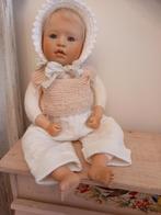 Vintage poppen broekje met wollen hemdje . jaren 50, Verzamelen, Ophalen, Zo goed als nieuw, Kleertjes