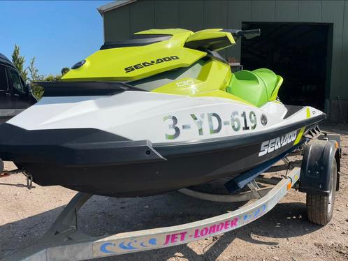 Seadoo gti 130 inclusief trailer 23 uur, Watersport en Boten, Jetski's en Waterscooters, Zo goed als nieuw, 120 tot 200 pk, Benzine