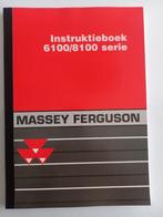 Massey Ferguson Instruktieboek MF 6100/8100 Serie Trekkers, Nieuw, Ophalen of Verzenden