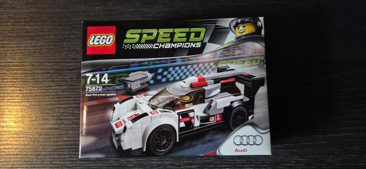 75872 - Audi R18 e-tron quattro - 2016, Kinderen en Baby's, Speelgoed | Duplo en Lego, Nieuw, Lego, Complete set, Ophalen of Verzenden