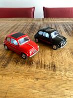 2 stuks fiat 1:24  FIAT 500, Ophalen of Verzenden, Zo goed als nieuw