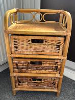Vintage (nacht)kastje, Huis en Inrichting, Kasten | Ladekasten, Ophalen, 1 of 2 laden, 50 tot 100 cm, Zo goed als nieuw