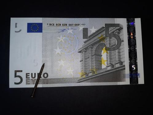 5 Euro G006 liefst  UNC, Postzegels en Munten, Bankbiljetten | Europa | Eurobiljetten, Los biljet, Overige landen, 5 euro, Ophalen of Verzenden