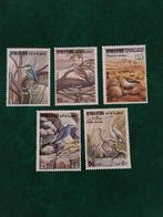 Irak 879-883vogels 1976 postfris mi 30 eu, Postzegels en Munten, Ophalen of Verzenden, Dier of Natuur