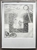 1. Marianne Smit en Montijn kleuren ets, Antiek en Kunst, Kunst | Etsen en Gravures, Ophalen of Verzenden