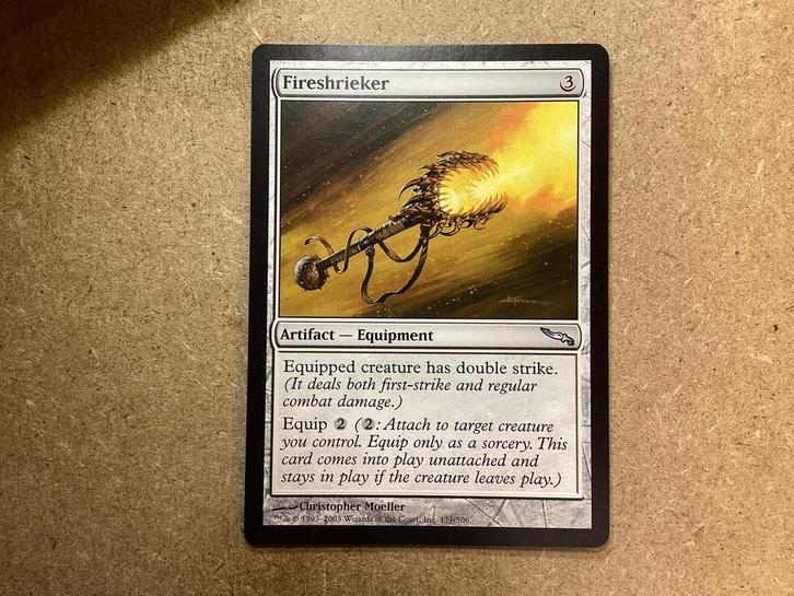 1x Fireshrieker [171/306] (Near Mint), Hobby en Vrije tijd, Verzamelkaartspellen | Magic the Gathering, Zo goed als nieuw, Losse kaart