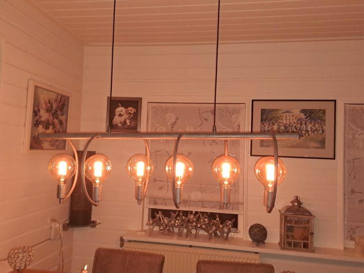 Industriële hanglamp, Huis en Inrichting, Lampen | Hanglampen, Ophalen