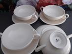 Wedgwood Edme soepkommen met schotels per set, Ophalen, Zo goed als nieuw, Wedgwood, Kop(pen) en/of Schotel(s)
