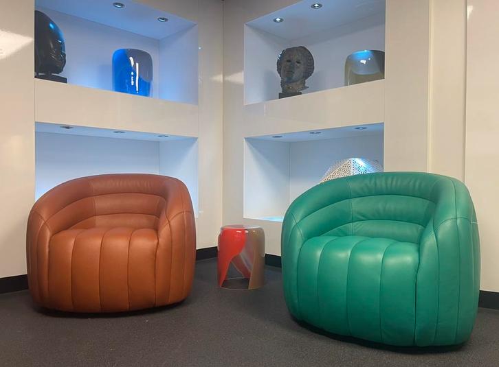 Pode by Leolux Balini fauteuils (2), Huis en Inrichting, Fauteuils, Nieuw, 75 tot 100 cm, Ophalen