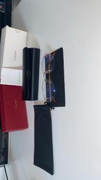 Cartier bril goud, doorzichtige glazen, Sieraden, Tassen en Uiterlijk, Zonnebrillen en Brillen | Heren, Bril, Ophalen of Verzenden
