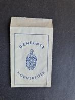 GEMEENTE HOENSBROEK, Ophalen of Verzenden, Nederland