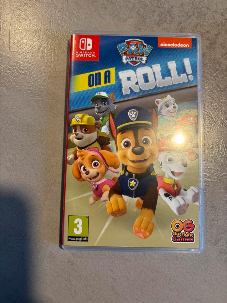 Nintendo Switch - Paw Patrol: On a Roll (nieuwstaat!), Spelcomputers en Games, Games | Nintendo Switch, Zo goed als nieuw, Avontuur en Actie