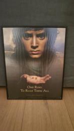 2001 LOTR poster in frame. Lord of the Rings, Ophalen of Verzenden, A1 t/m A3, Film en Tv, Rechthoekig Staand