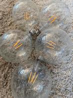 Grote LED Lampen (7 stuks) - Dimbaar, Ophalen, Zo goed als nieuw, Glas, Minder dan 50 cm
