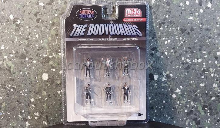 Amer. Diorama The Bodyguards 1:64 AD561, Hobby en Vrije tijd, Modelauto's | Overige schalen, Nieuw, Overige typen, Verzenden