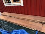 houten planken massief lariks, Doe-het-zelf en Verbouw, Hout en Planken, Ophalen, Gebruikt, Minder dan 25 mm, Plank