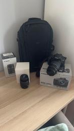 Canon EOS 2000D + 18-55mm DC III + 75-300mm III, Audio, Tv en Foto, Fotocamera's Digitaal, Ophalen of Verzenden, Zo goed als nieuw