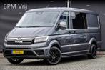 MAN TGE 35 | 140Pk Aut. 3.140 | Dubbel Cabine | L3H2 | 12.9', Auto's, Bestelauto's, Stof, Gebruikt, Zwart, 4 cilinders