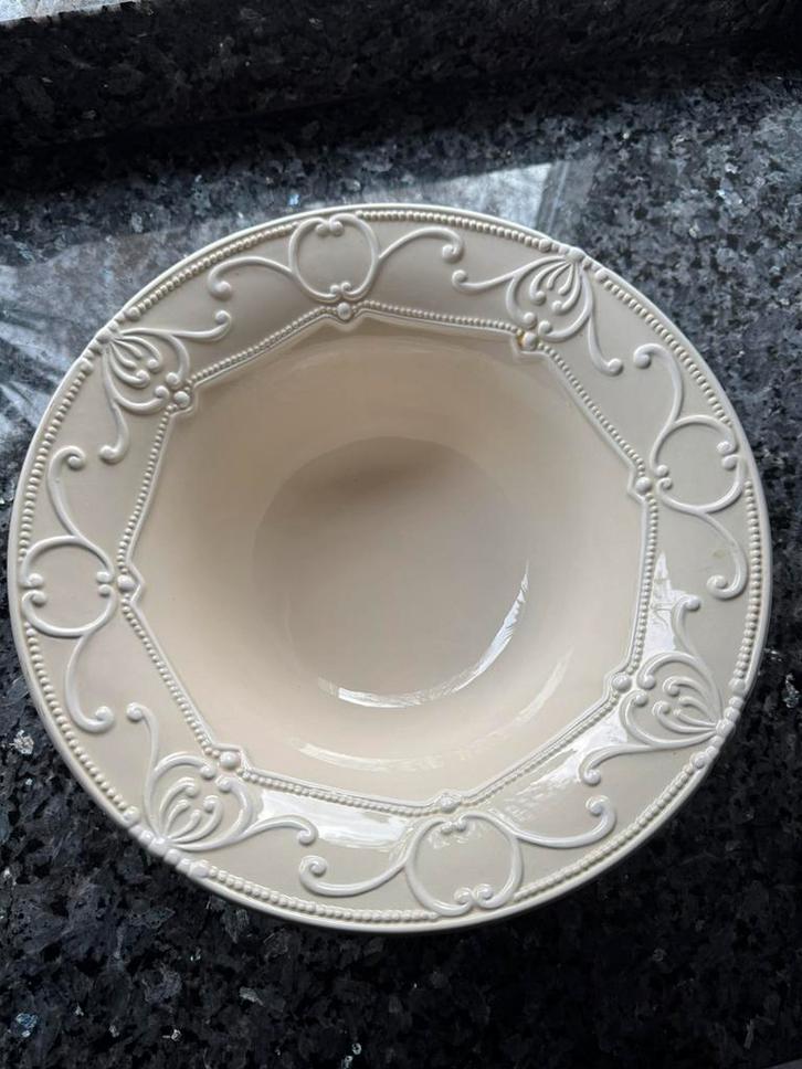 Countryfield grote salade schaal., Huis en Inrichting, Keuken | Servies, Nieuw, Kom(men), Overige stijlen, Glas, Ophalen of Verzenden