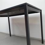 Zwarte tafel ikea Tarendo 110cm x 67cm, Ophalen, 100 tot 150 cm, 50 tot 100 cm, Zo goed als nieuw