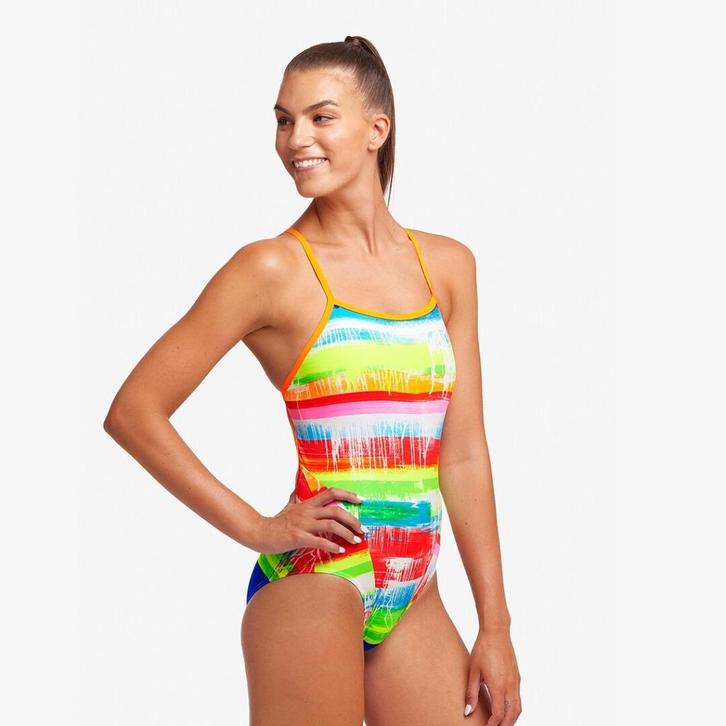 Nieuw Funkita Ladies Single Strap One Piece Dye Hard, Kleding | Dames, Badmode en Zwemkleding, Nieuw, Badpak, Ophalen of Verzenden