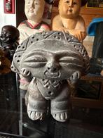 Taino Maan Godin beeldje, vintage aardewerk 14,5cm, Ophalen of Verzenden