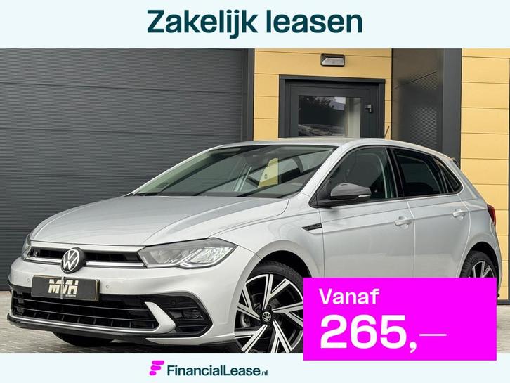 Volkswagen POLO 1.0 TSI - R-Line - Facelift - IQ Light - Vir, Auto's, Volkswagen, Bedrijf, Lease, Financial lease, Polo, ABS, Achteruitrijcamera