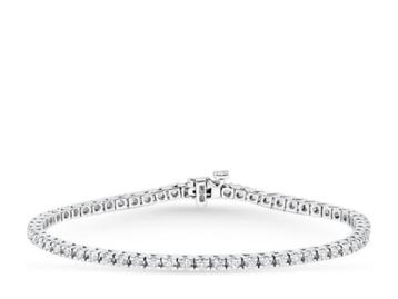 Van €5.995,00 Diamond Point Tennisarmband (2.00ct) beschikbaar voor biedingen