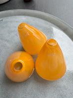 Set van 3 stuks DutZ tuimelvaasjes - ocre - nieuw -, Overige kleuren, Nieuw, Ophalen of Verzenden, Glas