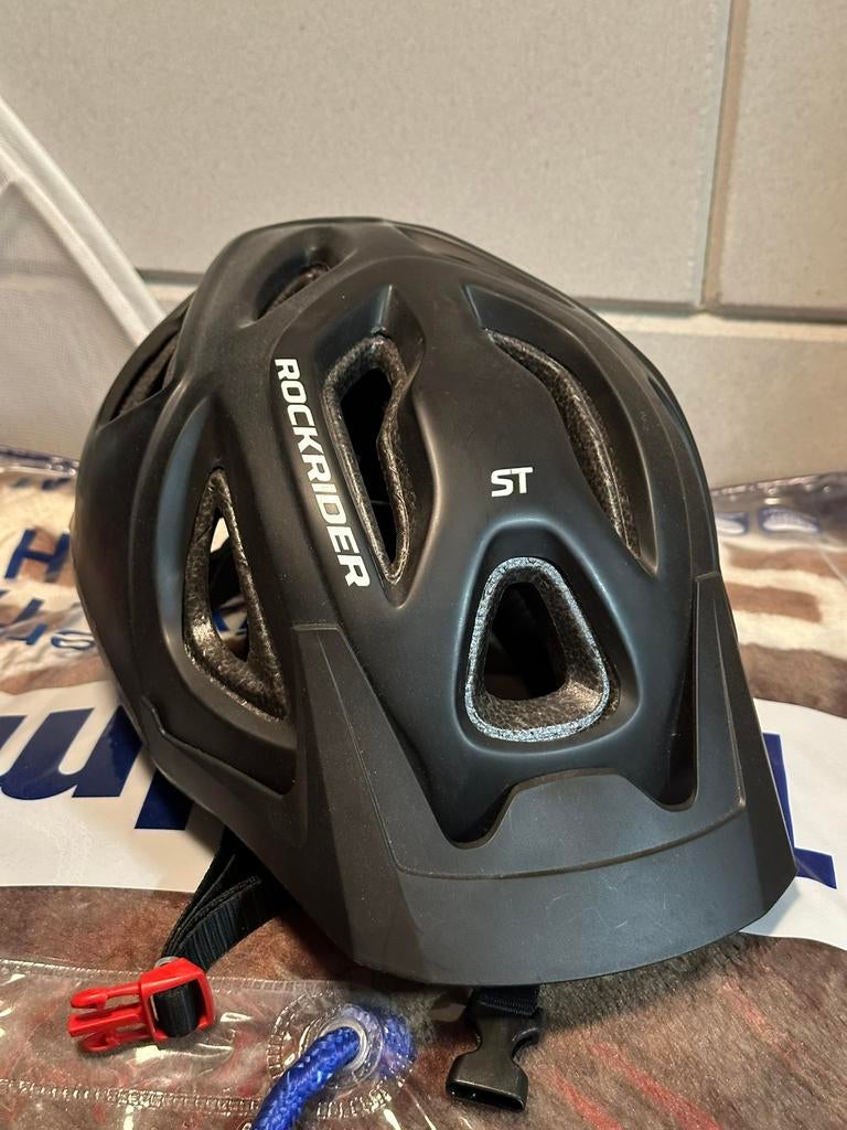 Mountainbike Rockrider helm Fietshelm, Ophalen of Verzenden, Zo goed als nieuw, Heer of Dame
