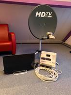 Mobiele digitale schotel + Sony Bravia 24 inch HD TV, Audio, Tv en Foto, Schotelantennes, Ophalen of Verzenden, Zo goed als nieuw