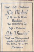 5 - De Molen Breukelen J vd Broek - De Pionier Amsterdam, Ophalen of Verzenden