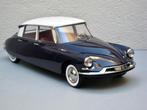 Citroen DS 19 1955 Aubergine met Champagne dak Norev 1:12, Ophalen of Verzenden, Nieuw, 1:9 t/m 1:12, Auto