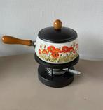 Vintage fonduepan Wildflower, Ophalen of Verzenden, Gebruikt, Fonduepan
