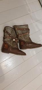 Karma of charme enkellaarsjes 39, Kleding | Dames, Schoenen, Karma of charme, Bruin, Ophalen of Verzenden, Zo goed als nieuw