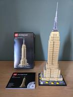 Lego Architecture 21046 Empire State Building, Ophalen of Verzenden, Zo goed als nieuw, Complete set, Lego