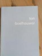 Boek Ton Boelhouwer, Ophalen of Verzenden, Zo goed als nieuw