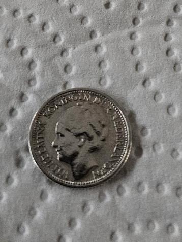 Dubbeltje  1941 - Wilhelmina beschikbaar voor biedingen