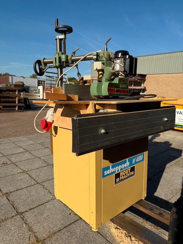 Te koop scheppach HF 4000 freesmachine, Doe-het-zelf en Verbouw, Gereedschap | Freesmachines, Zo goed als nieuw, Elektrisch, Overige soorten