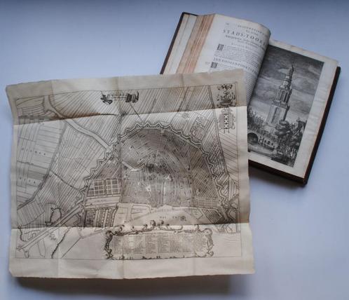 Commelin - Beschryvinge van Amsterdam - 1726, Antiek en Kunst, Antiek | Boeken en Bijbels, Verzenden