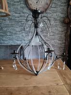 Kroonluchter, Huis en Inrichting, Lampen | Kroonluchters, Ophalen, Gebruikt, Glas