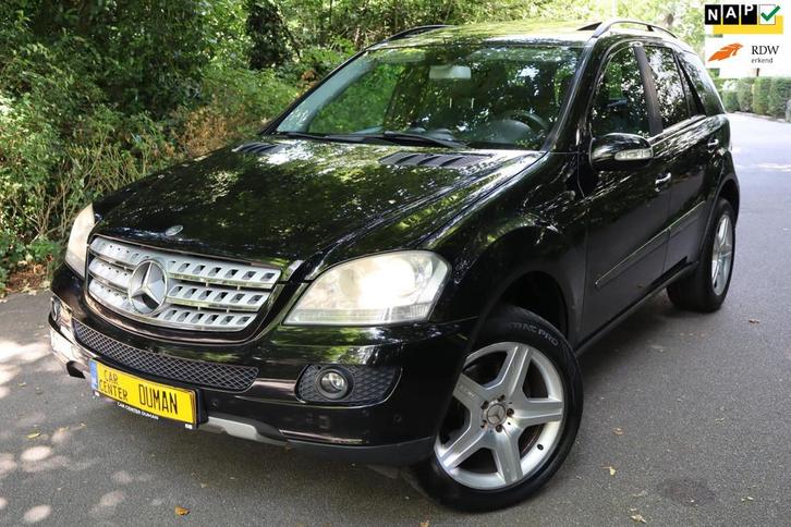 Mercedes-Benz M-klasse 350 4Matic Opendak Leer Alcantara Cru, Auto's, Mercedes-Benz, Bedrijf, Te koop, M-Klasse, 4x4, ABS, Airconditioning
